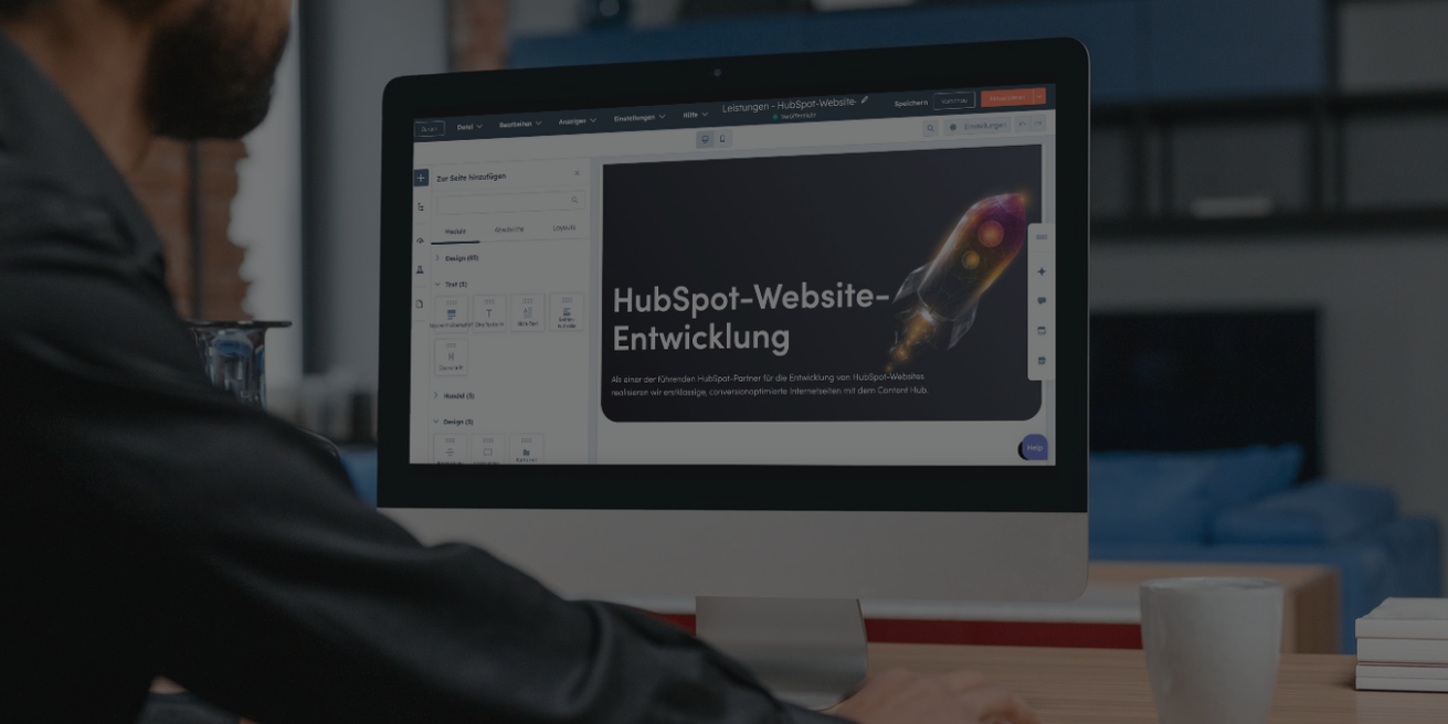 HubSpot Website von IXTENSA im HubSpot CMS Editor auf PS
