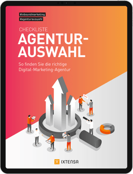 Academy Mockup Checkliste Agenturauswahl iPad