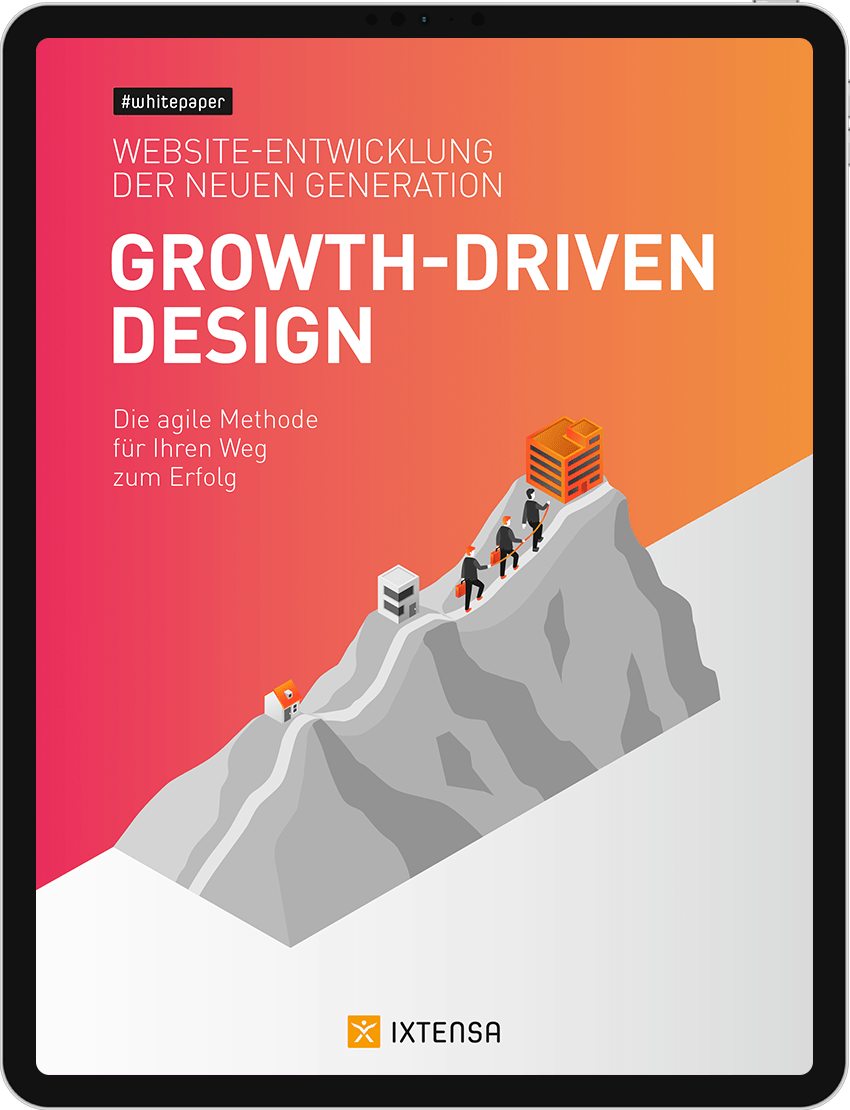 Academy Mockup Whitepaper Growth-Driven-Design iPad