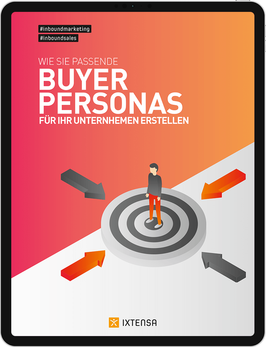 Academy Mockup Workbook Buyer Personas iPad